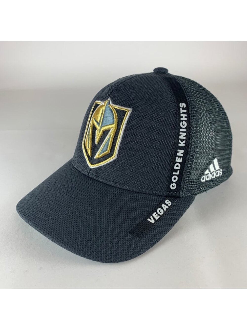 Vegas Golden Knights NHL Gray Adidas Snapback Trucker Hat New